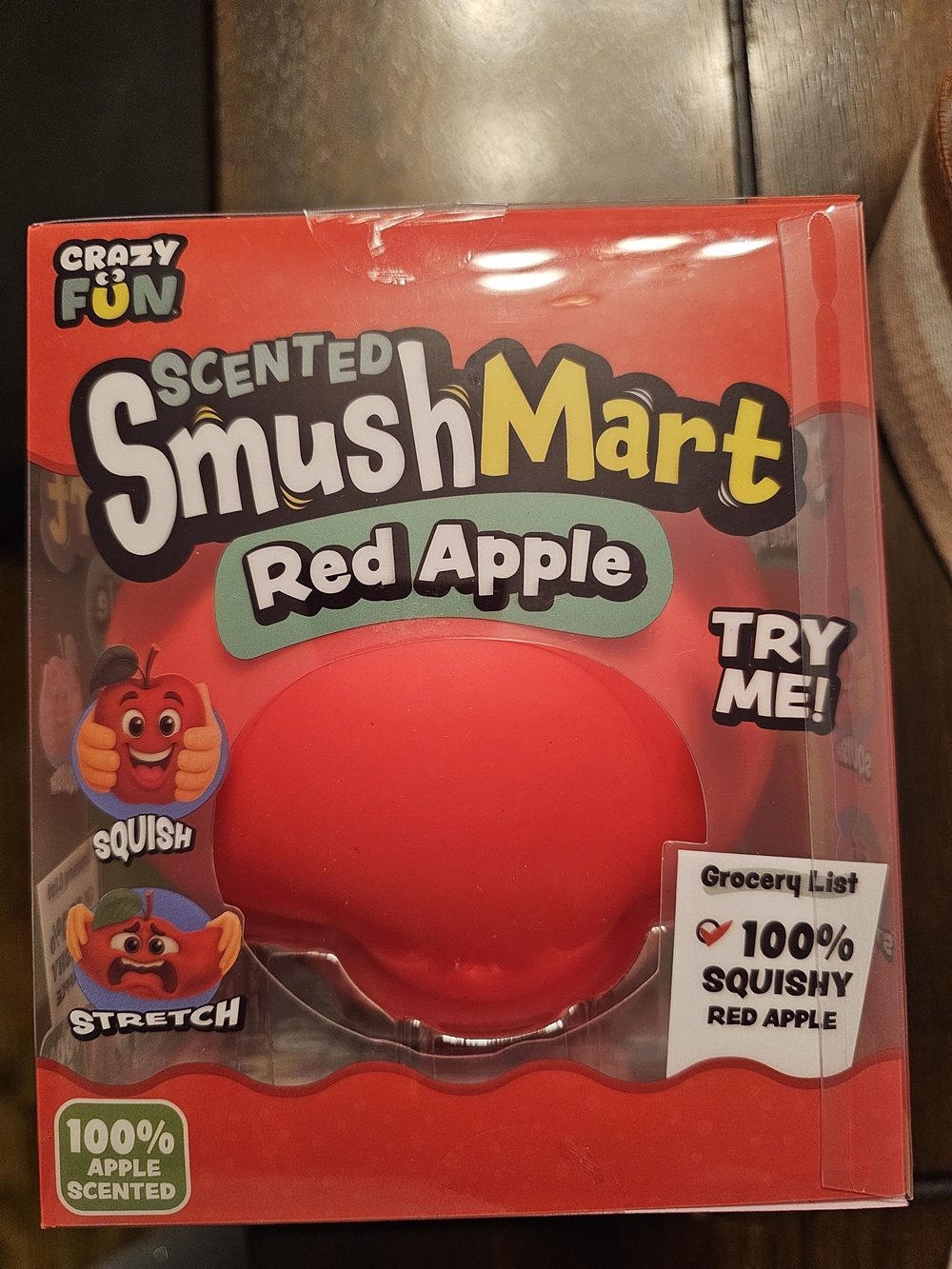 Scented SmushMart Red Apple Squishy Toy